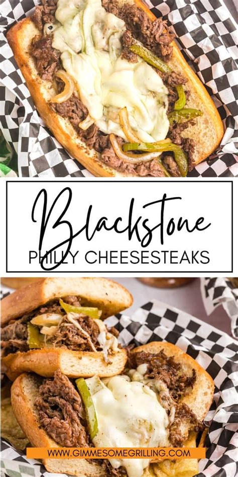 Blackstone Philly Cheesesteaks .